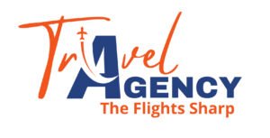 Blue & Orange Simple Travel Agency Logo (1)